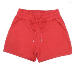 Men's Shorts Mens Cotton Fitness Breathable Jogger Training Gyms Bodybuilding Quick Dry Running Deep Squat Solid Red