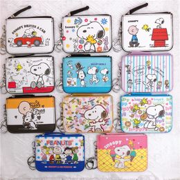 Cute Anime Children's wallet Coin Purse Coins Organizer Bag Card ID Bags Student Wallets With Keychain UPS