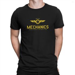 Men's T Shirts QUANTUM MECHANICS TShirt For Men Science Clothing Fashion Polyester Shirt Comfortable