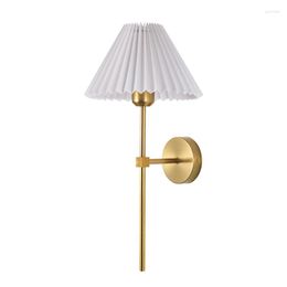 Wall Lamp Vintage Sconce Light Fixture E27 110V 220V LED Bulb Bedside Retro Industrial Decor Dining Room Bedroom