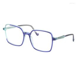 Sunglasses SHINU Prescription Glasses Ladies Nearsighted Woman Eyeglasses With Myopia Correction Retro Square Frame Vintage Acetate