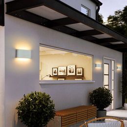 Wall Lamp LED 6/12W Sconce Indoor OR Outdoor AC86-256V Waterproof Nordic Minimalist Stair Bedroom Garden Hallway Living Room