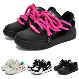 Bakery Couple Style Multicolored Shoes Womans Designer Man Black Pink Blue White Casual Outdoor Sports Sneakers 36-44 302 Wos 253761682