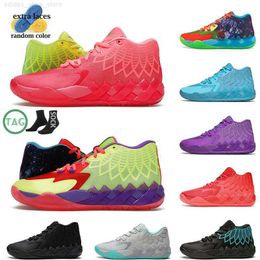 LaMelo Ball 1 MB.01 Scarpe da basket da uomo Galaxy Trainers Sneakers sportive 2023 con calzini