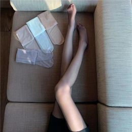 Women Socks Summer Ultra-thin Sexy Tights For Glitter Fashion Silk Stockings