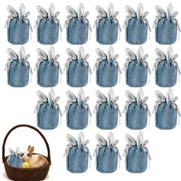 Storage Bags Easter Treat Velvet Drawstring For Pouches Goodie Party Favour