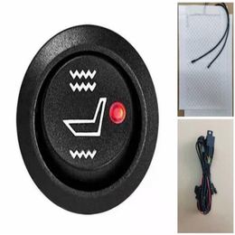 Carbon Fibre Car Seat Heaters for Vehicles with Custom Control Switch234O