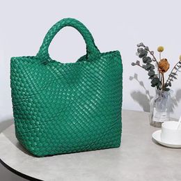 Evening Bags WASUN Luxury Designer Large Capacity Handbag Casual Tote For Women Female Bag Big Size Woven Composite 230729