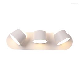 Wall Lamp 350° Rotating Remote Control LED For Reading Free Rotation Modern Light Adjustable Indoor Lighting