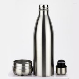 Water Bottles 750ml Diversion Bottle Stainless Steel Secret Stash Organiser Can Safe Hiding Spot For Money Bonu Key Ring Box