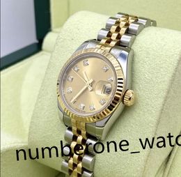 Luxury women watch 179173 31mm Diamond Gold Dial Jubilee Bracelet Calendar Mechanical Automatic Original Box Paper montre de luxe Mens Watches Waterproof