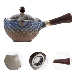 Dinnerware Sets Tea Set Teapot Chinese Pot Ceramic Maker Kettle Gongfu Porcelain Cup Turkish Fu Mini Kung Handle Side Travel Rotation