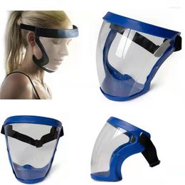 Motorcycle Helmets Transparent Full Face Shield Splash-proof WindProof Anti-fog Mask Safety Glasses Protection Unisex Eye Head Cover