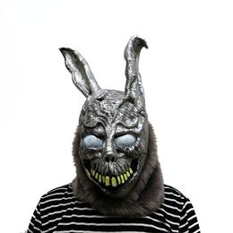 Party Masks Funny Donnie Darko FRANK the Bunny Rabbit MASK Latex Overhead Fur Costume Animal For Cosplayjavascript 230729