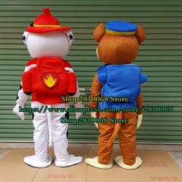 Mascot doll costume High Quality Dog Mascot Costume Cartoon Anime Festive Celebration Fancy Dress Party Chase Show Christmas Gift 300d