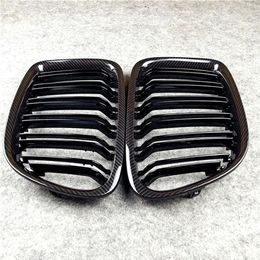 Glossy M Colour Front Hood Grille For BMW X1 E84 25iX 28i 28iX 35iX ABS Car Mesh Kidney Grilles Grill 2011-2015286T