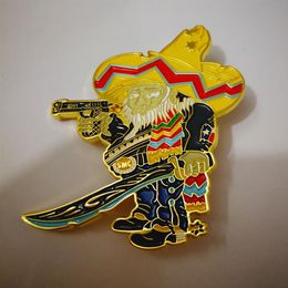 Customised BANDIDOS PINS BADGES BROOCHES FOR THE BANDIT MC MOTORCYCLE BIKER PINS OF JACKET VEST SHOES BAG BROOCHES PINS BADGES283j