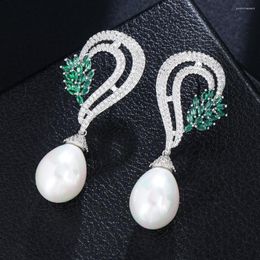 Dangle Earrings Jimbora Boho Summer Pearl Drop For Women Bridal Wedding Party Be Original Lady Charm Ins Style Fashion Jewellery