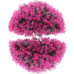 Decorative Flowers Hanging Ball Wedding Decorations Ceremony Indoor Topiary Green Plastic Mother DIY Ornament