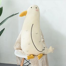 Wholesale seabird whale home cushion plush toy boutique doll indoor decoration holiday gift