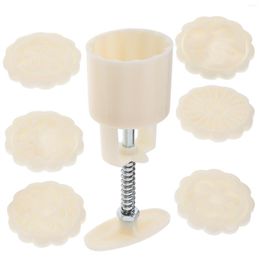 Baking Moulds Decorating Tools The Flowers Pattern Press Stamps Pastry Hand Cookie White Abs Mold