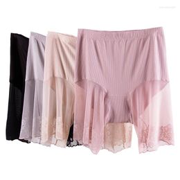 Women's Leggings 45-115kg Plus Size Shorts Under Skirt Sexy Lace Anti Chafing Thigh Safety Ladies Pants Underwear Large