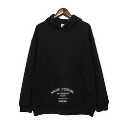 23 vetements hoodies best quality Red Label Sticker 100 Cotton EU Size Vetements Hoodies Men Women High Street Streetwear Autumn Winter Pullover 8XZYO