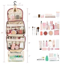 Cosmetic Bags Cases Traveling Makeup Bag Cosmetic Bag Make Up Packing Wash Bags Necessaries Storag Organizer Pouch Hanging Hook Toiletry 230729