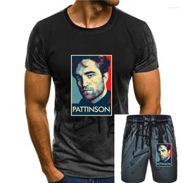 Agasalhos masculinos ROBERT PATTISON Camisa Rap Music Movie 90's Vintage Retro Casual T-Shirt Star Graphic Tee Presente Para Fãs