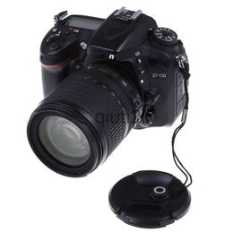 Lens Caps New 2Pcs DSLR Lens Cover Cap Holder Keeper Strap Cord String Leash Rope For DSLR Digital Film Camera x0729