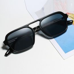 Sunglasses 6 Sides Retro Polarised Sun Glasses Mirror Custom Made Myopia Minus Prescription Lens -1 To -6