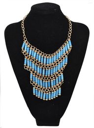 Chains Turkish Ethnic Necklaces And Pendants Multi-Layer Chain Jewellery Retro Style Long Necklace Ladies Handmade Bohemian