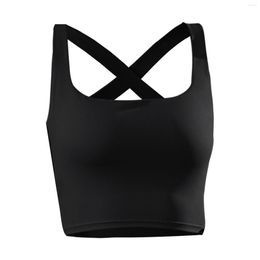 Women's Shapers Yoga Bra Solid Colour High Elasticity Detachable Chest Pad Beautiful Back Sports Morning Running Gym Park