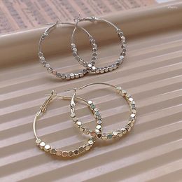 Hoop Earrings Silver Needle Small Square Female Summer Advanced Cold Wind Fashion In 2023