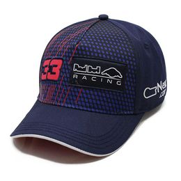 F1 Racing Hat Formula One Team Logo Caps Summer Men's and Women's Outdoor Sports Casual Curved Brim Baseball Cap Fashion243w