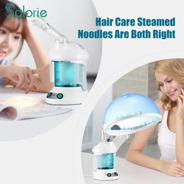Steamer Hair Steamer Heated Vaporizer Humidifier Face Moisturiser Vaporizer Sprayer Sauna Salon Hydration Skin Care 230729