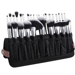 Toiletry Kits Makeup Brush Organiser 30pcs Folding Travel Size Professional Brushes Case Bag Standup Cosmetic Artist Storage 230729