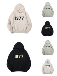 designer hoodies for men women pullover hoody sweatshirt letter printed long sleeve jumper crewneck loose hooded sweater white black cotton