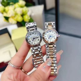 Womens Watch Quartz Movement Japanese Batteries Stainless Steel Strap Case Life Grade Waterproof Rhinestone Dial Fashion Style Designer Watche Montre Anlog Clock