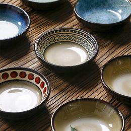 Bowls Japanese Ceramic Dipping Dish Snack Creative Soy Sauce Salted Vegetable Household Seasoning