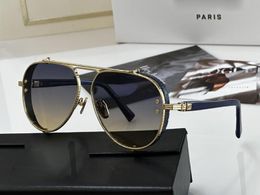 Realfine888 5A Eyewear BM YBPS125125 Pilot Frame Luxury Designer Sunglasses For Man Woman With Glasses Cloth Box