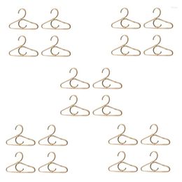 Hangers 20Pcs Rattan Clothes Hanger Nordic Style Kids Garments Organizer Rack Children Room Decor