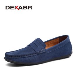 GAI Dress DEKABR Brand Spring Summer Sell Moccasins Loafers High Quality Genuine Leather Men Flats Lightweight Driving Shoes 230729 GAI