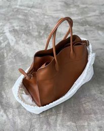 Designer Bags Leather bag Margaux Hand Suede Dayong Commuter Bag Cowhide Tote Travel Ones Shoulder Luxury Classic Niche high sense