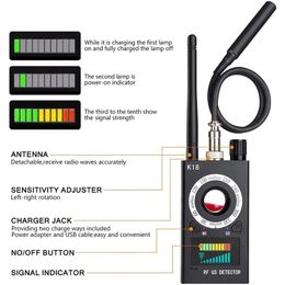 Boost Your Privacy: Anti Spy RF Detector - Detect Hidden Cameras, GSM Listening Devices & More!