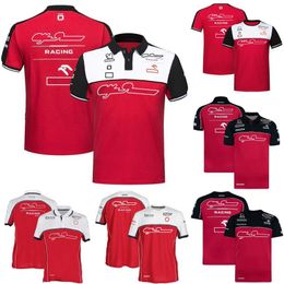 2022 2023 F1 T-shirt Formula 1 Team Polo Shirts Driver Racing Suit Short Sleeve Summer Oversized Car Fans T-shirts Motocross Jerse277t