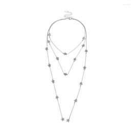 Pendant Necklaces Lureme Vintage Multilayer Star Chain Long Necklace For Women And Girls