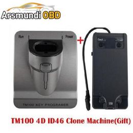 DHL Release V3 48 TM100 Transponder Key Programmer ID46 Cloner Programme Car Key programming machine TM 100 KEY COPY TOOL2877