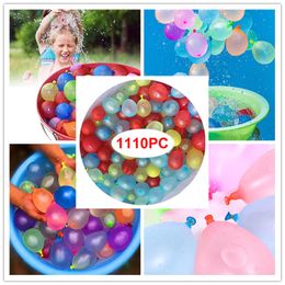 Sand Play Water Fun 1110 Balloon Fast Quick Filling Self Sealing For Kid Game Bomb Summer Outdoor Children Fight Toy 230729
