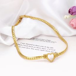 Jewellery D Letter Circular Stainless Steel Zircon Earrings Heart-shaped Titanium Steel Necklace for Women's Light Personalised Snake